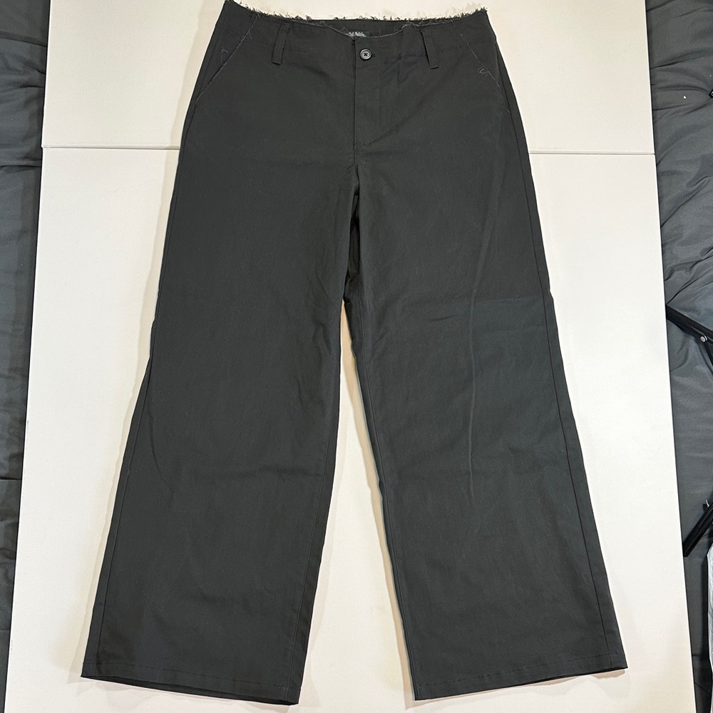Wild Fable Dark Gray Wide-Leg Utility Pants NWT Size M